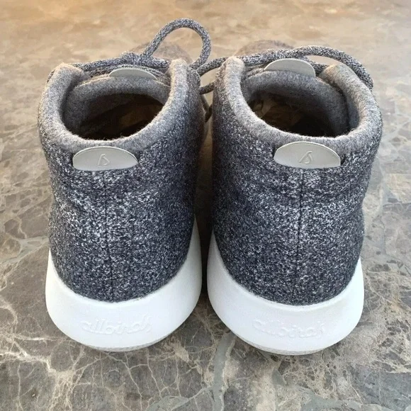 ALLBIRDS WRUM High Top Merino Wool Runner Up Mizzles Men's Sneakers Gray. - Picture 10 of 13